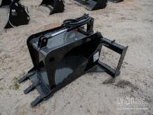 NEW GIYI GY-SGB20 20N. STUMP GRAPPLE BUCKET SKID STEER ATTACHMENT