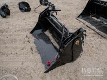 NEW GIYI GY-XKH39F 39IN. BUCKET SKID STEER ATTACHMENT