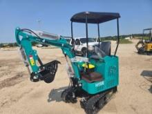 NEW AGT H15R HYDRAULIC EXCAVATOR powered by 420cc gas engine, equipped with OROPS, auxiliary