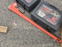 4 FT HEAVY DUTY PIPE WRENCH NEW SUPPORT EQUIPMENT