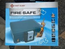 FIRST ALERT 2013F .17 CU FT FIRE AND WATER PROOF SAFE NEW SUPPORT EQUIPMENT