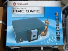 FIRST ALERT 2013F .17 CU FT FIRE AND WATER PROOF SAFE NEW SUPPORT EQUIPMENT