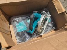 MAKITA 18V X 2 CIRCULAR SAW KIT - XSH06PT - 1 YR FACTOR WARRANTY NEW SUPPORT EQUIPMENT
