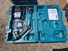 MAKITA 18 V COMPACT RECIP SAW - XRJ01Z- 1 YR FACTORY WARRANTY -RECON NEW SUPPORT EQUIPMENT