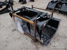 NEW GIYI GY-PG72C 72IN. PLATE GRABBER SKID STEER ATTACHMENT