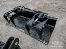 NEW GIYI GY-PG72C 72IN. PLATE GRABBER SKID STEER ATTACHMENT