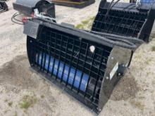 NEW GIYI GY-M48 MIXING BUCKET SKID STEER ATTACHMENT