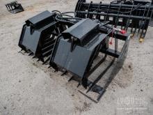 NEW GIYI GY-HWG72 GRAPPLE SKID STEER ATTACHMENT