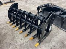 NEW GIYI GY-CWG72 72IN. GRAPPLE SKID STEER ATTACHMENT