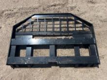 NEW GIYI FORK FRAME SKID STEER ATTACHMENT NO FORKS FRAME ONLY.
