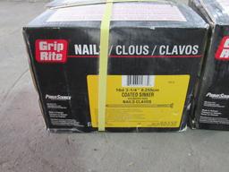 (Qty - 3) Boxes of Coated Nails-