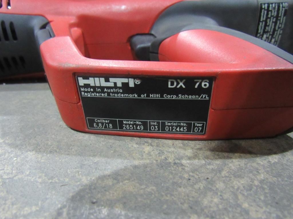 Hilti DX76 Powder Actuated Tool-