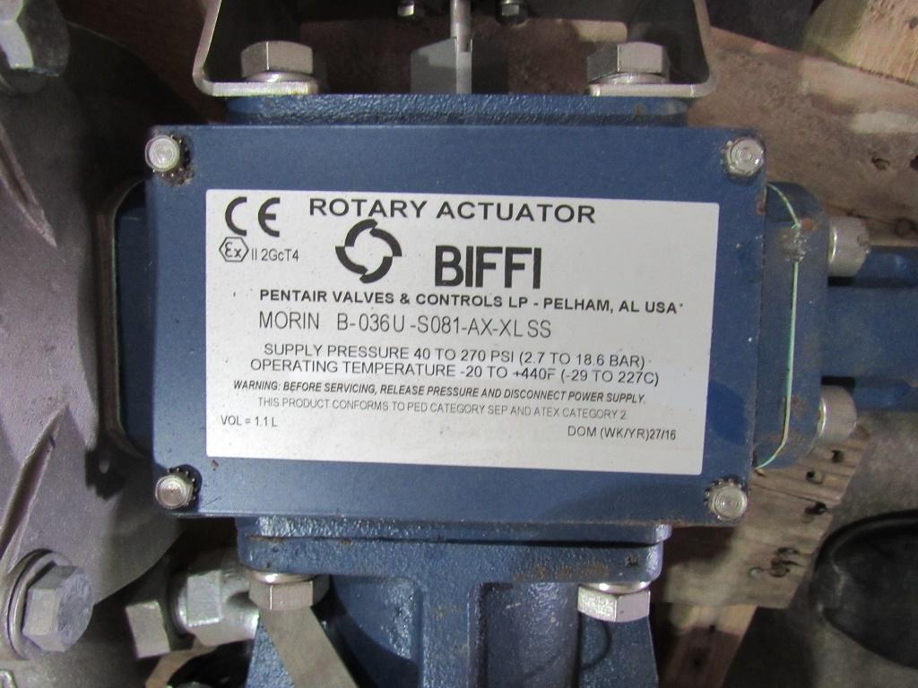 (Qty - 2)12" Butterfly Valves W/ Rotary Actuators-