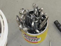 Buckets of Assorted Tools-