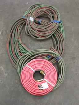 (Qty - 5) Oxygen & Acetylene Hoses-