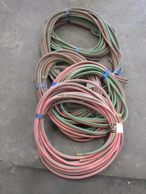(Qty - 5) Oxygen & Acetylene Hoses-