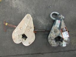 (Qty - 2) 3 Ton Beam Clamps-