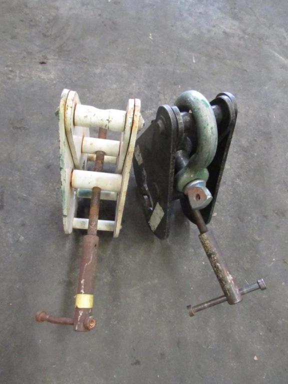 (Qty - 2) 3 Ton Beam Clamps-