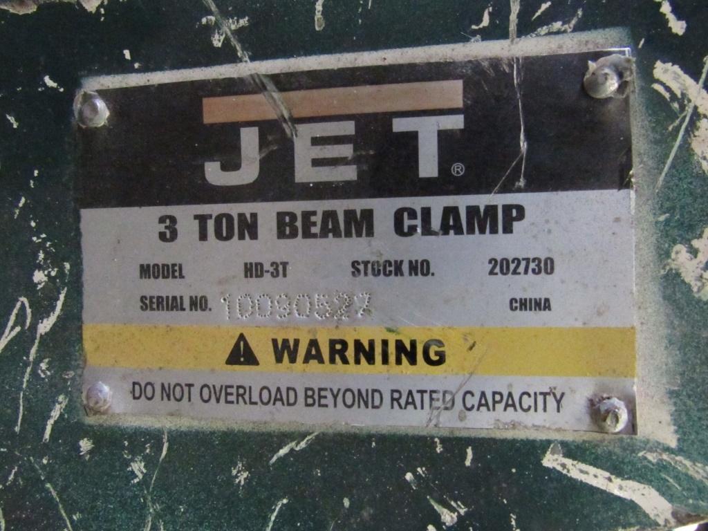 (Qty - 2) 3 Ton Beam Clamps-