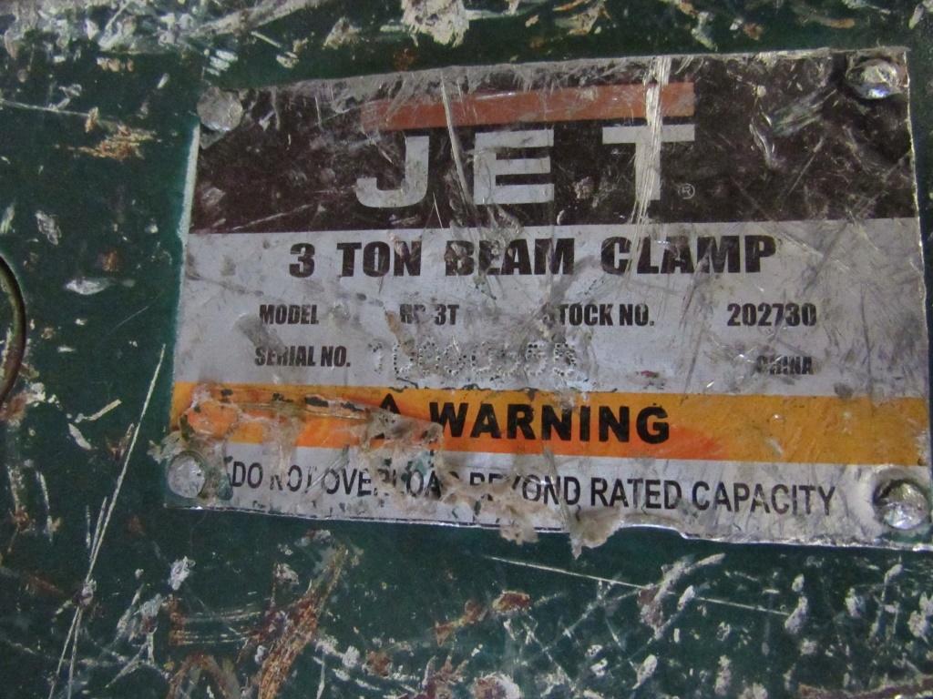 (Qty - 2) 3 Ton Beam Clamps-