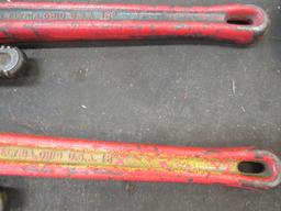 (Qty - 10) Pipe Wrenches-