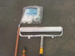 Canvas Dropcloth, Rollers, Spray Guns-