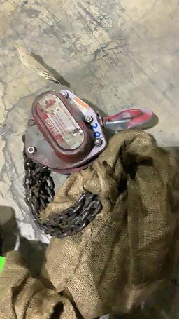 (qty - 2) 1 Ton Chain Hoists-
