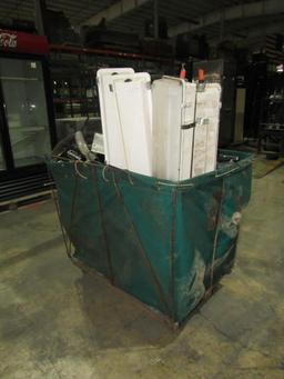 Rolling Bin and Contents-