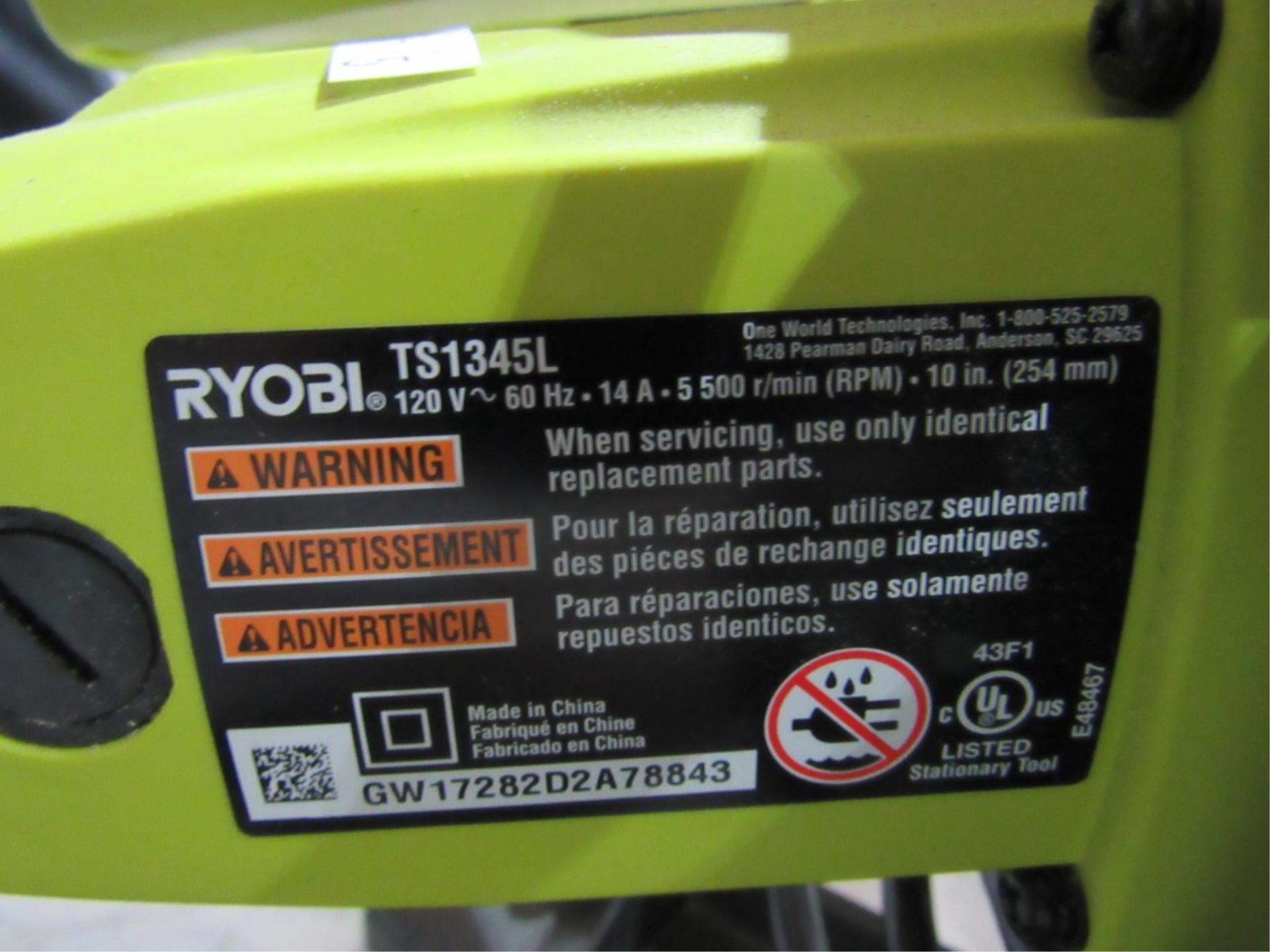 Ryobi 10" Miter Saw-