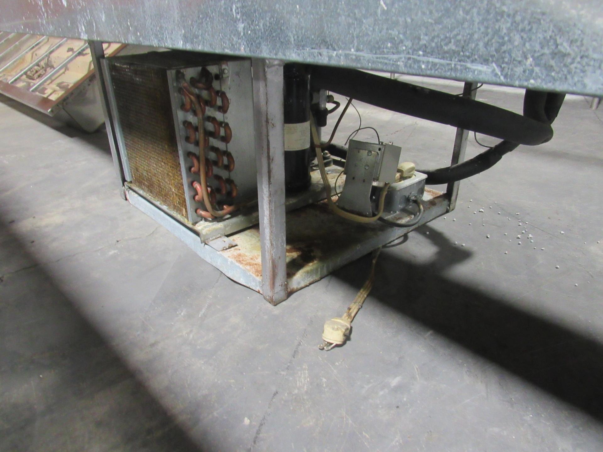 Stainless Steel Basin With Refrigerator-