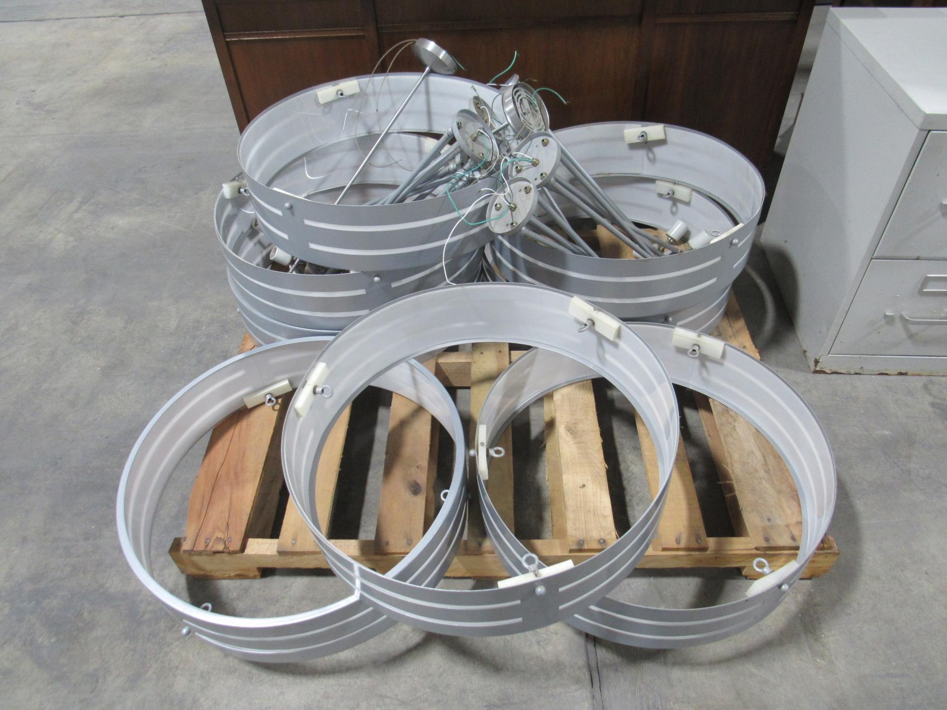 (qty - 8) Hanging Light Fixtures-