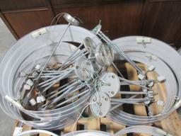 (qty - 8) Hanging Light Fixtures-