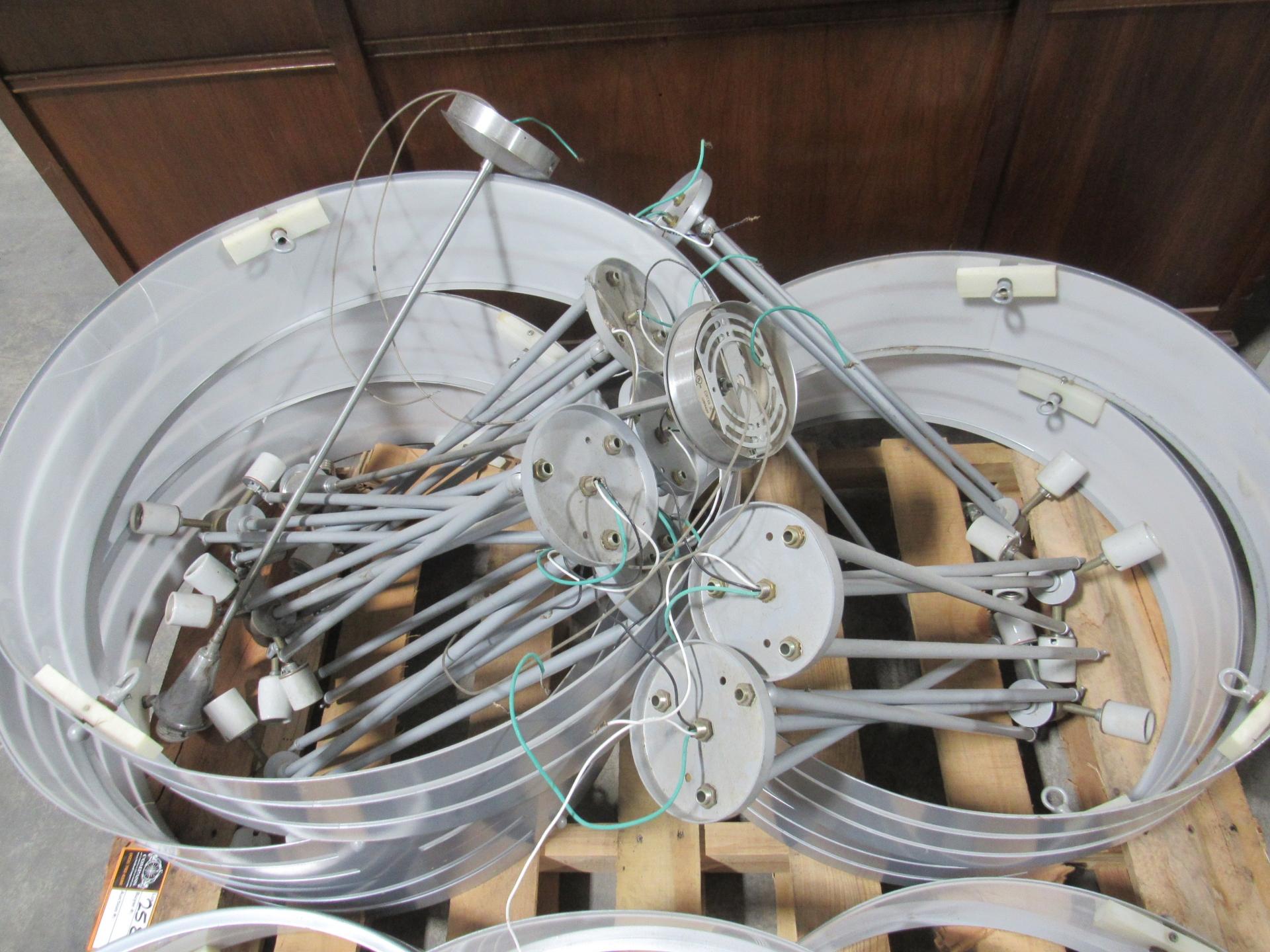 (qty - 8) Hanging Light Fixtures-