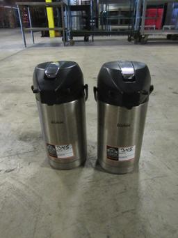 (qty - 2) Bunn Thermoses-