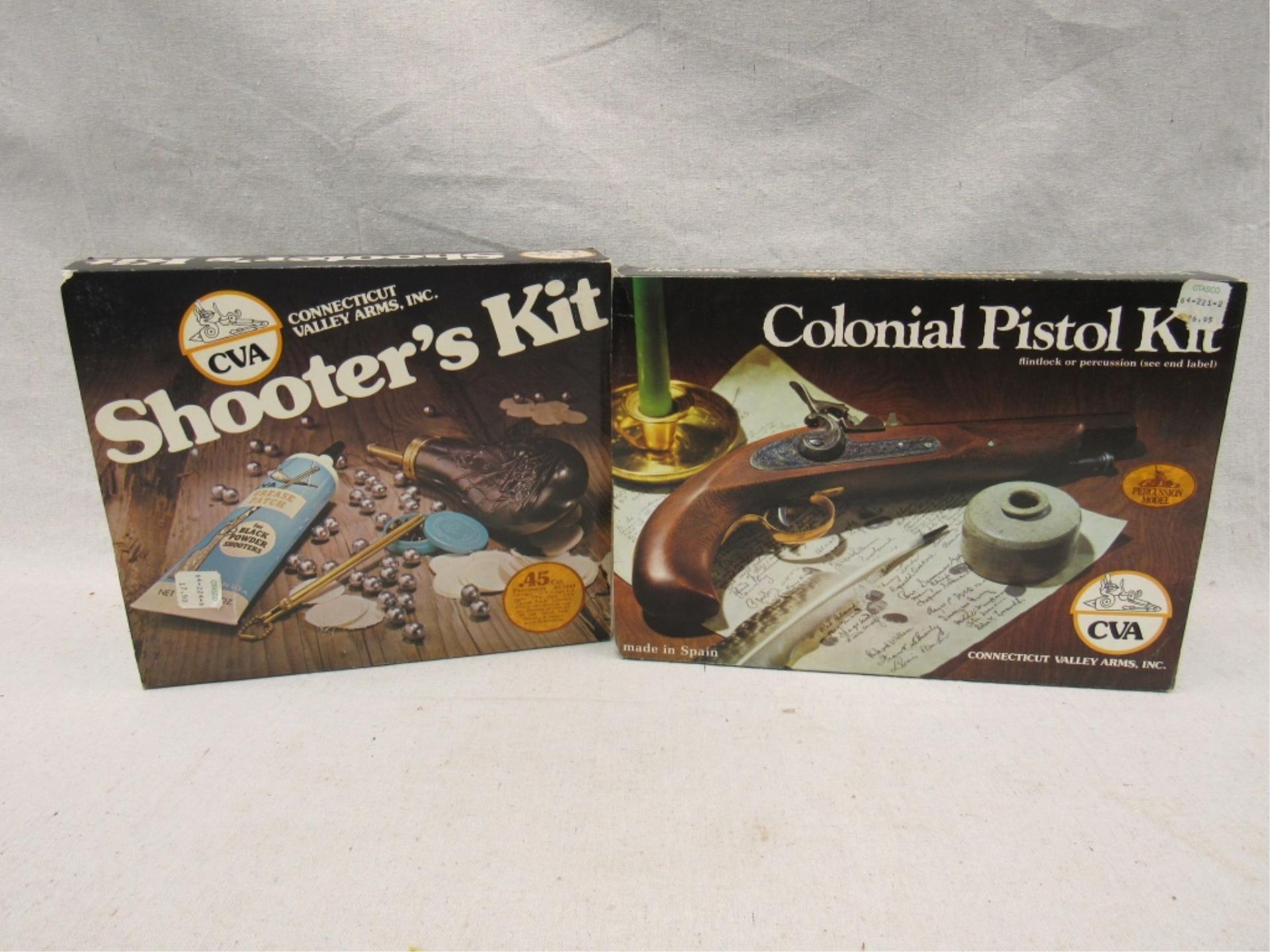 CVA Colonial Pistol Kit and Shooters Kit-