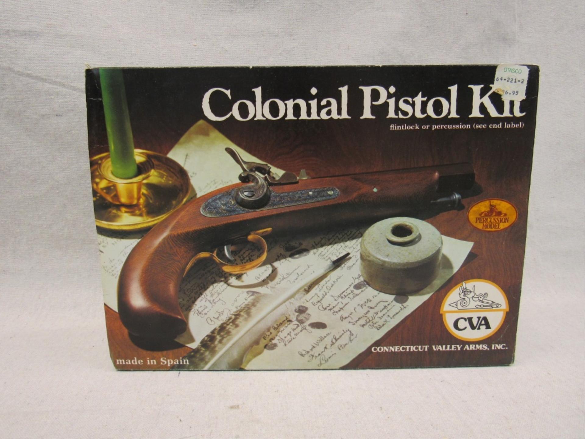 CVA Colonial Pistol Kit and Shooters Kit-