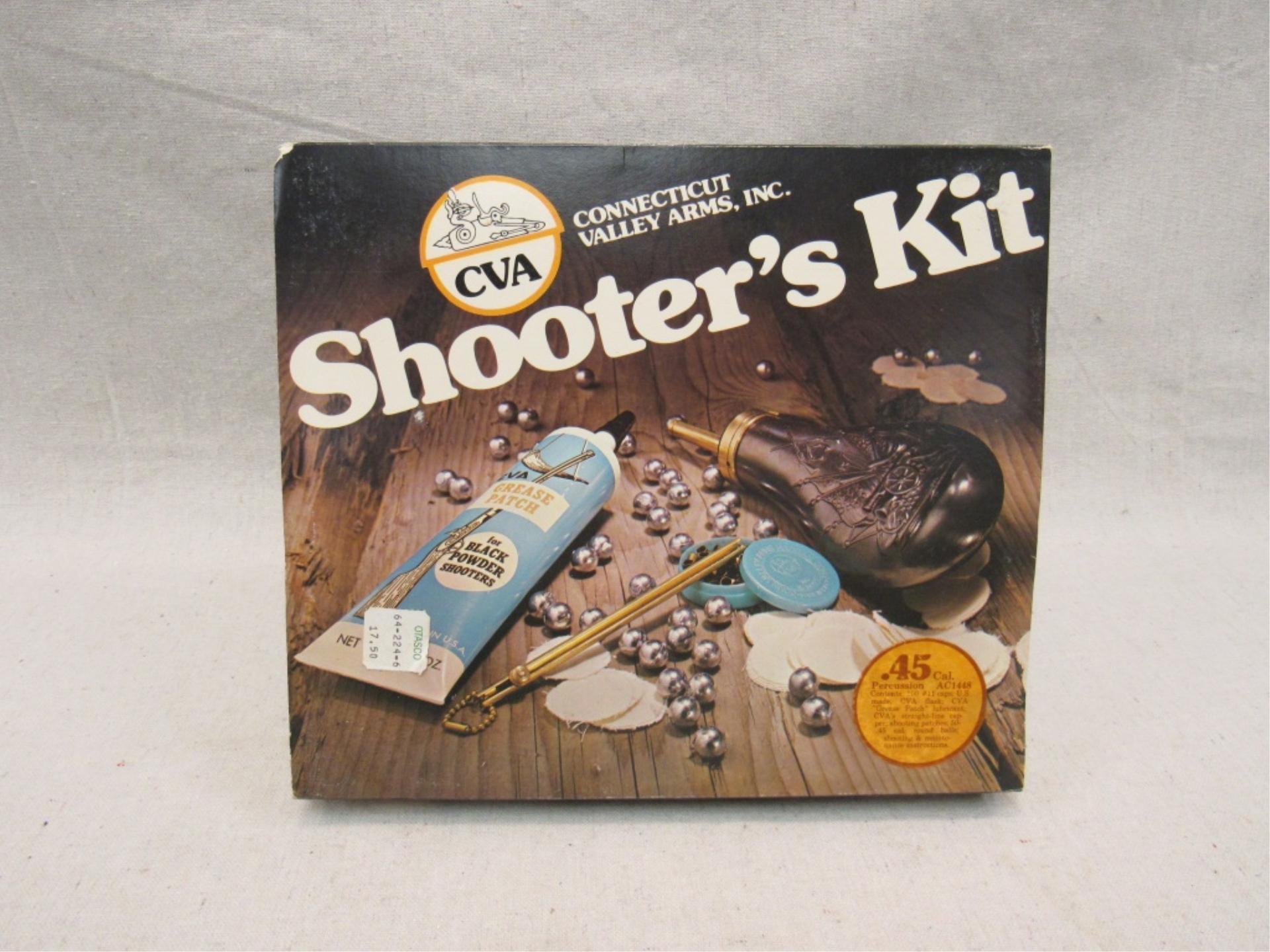 CVA Colonial Pistol Kit and Shooters Kit-