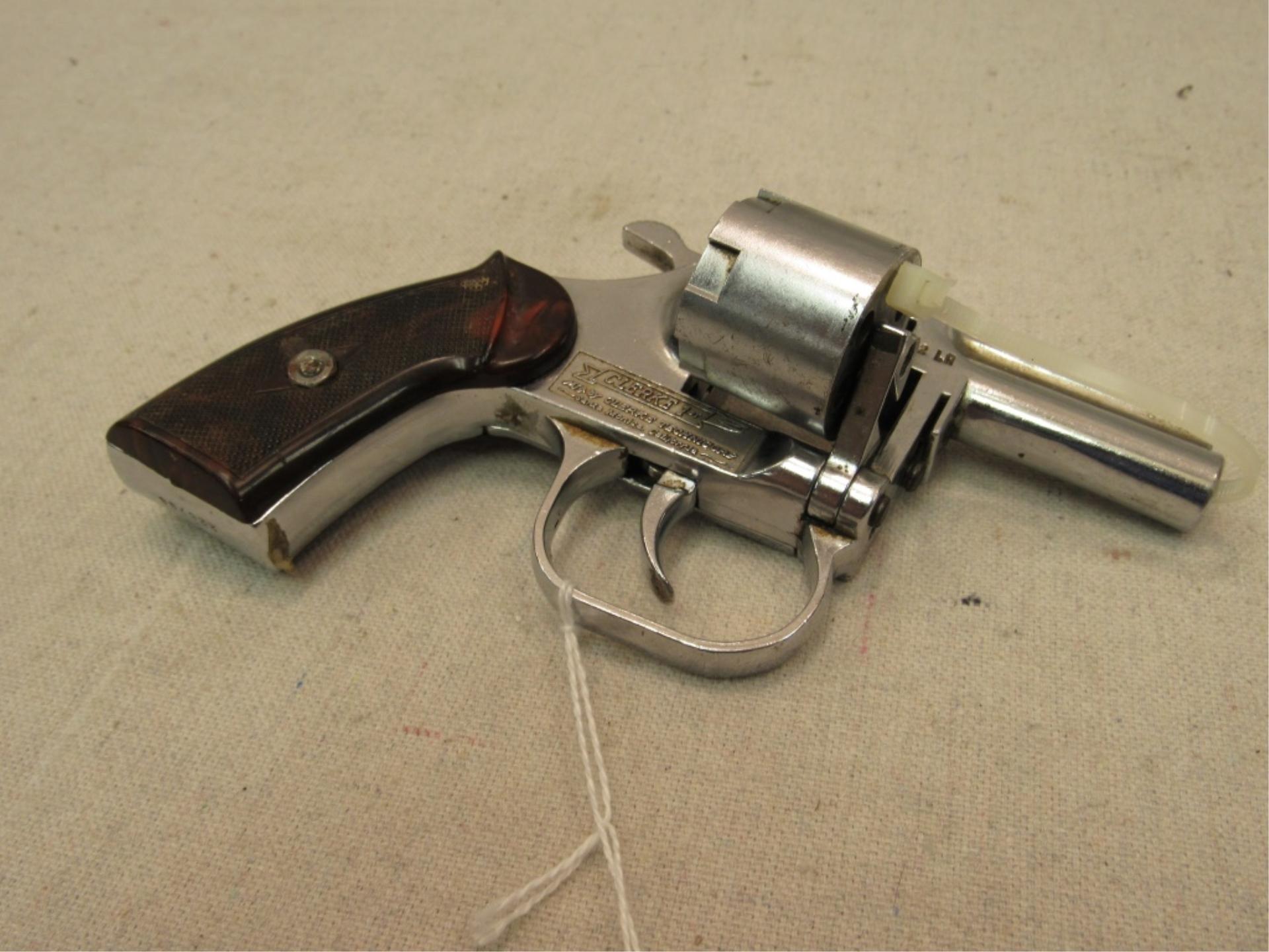 Clerke Unmarked .22 Revolver-