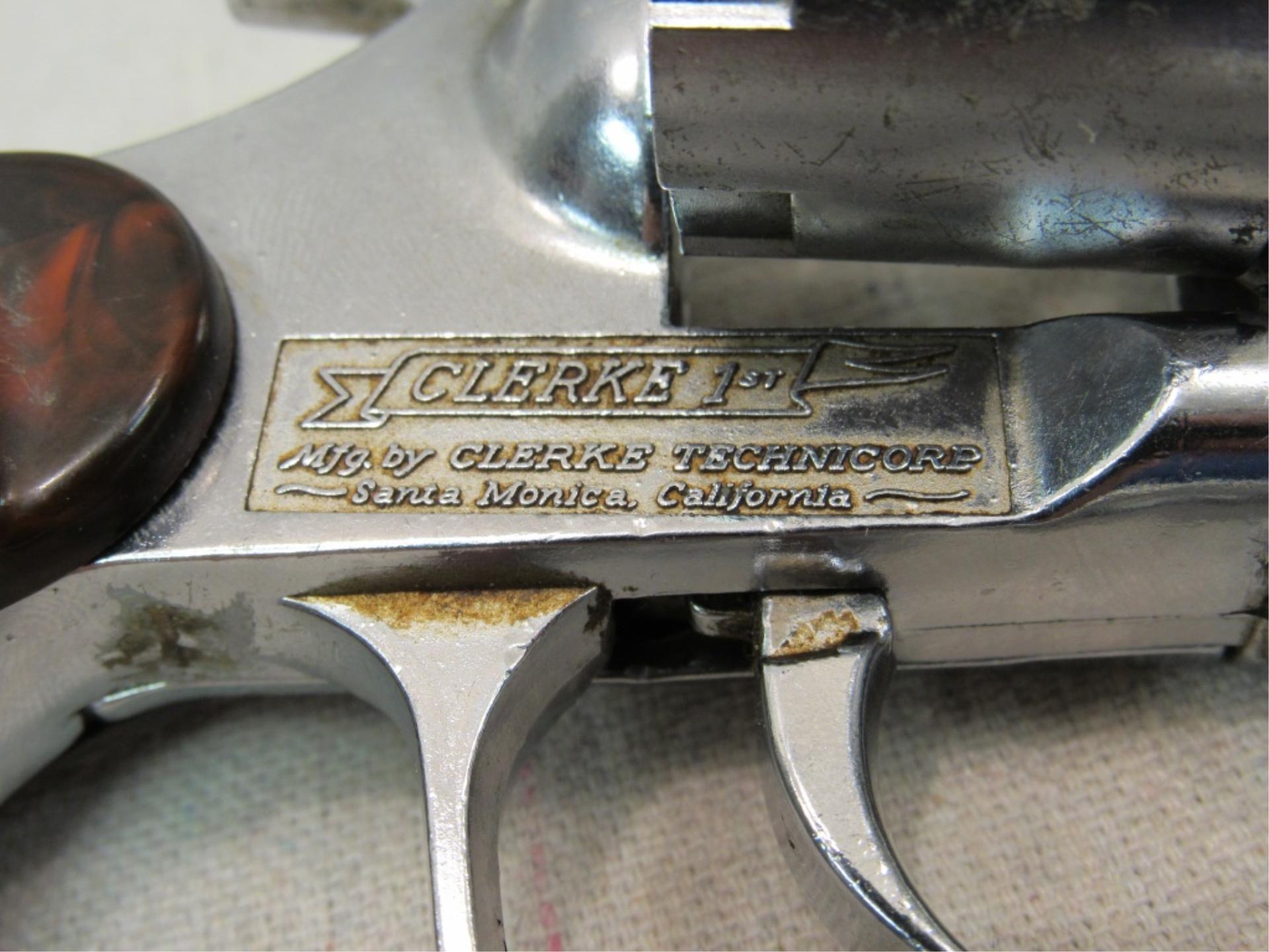 Clerke Unmarked .22 Revolver-