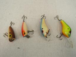 (qty - 4) Poe's Lures and Box-