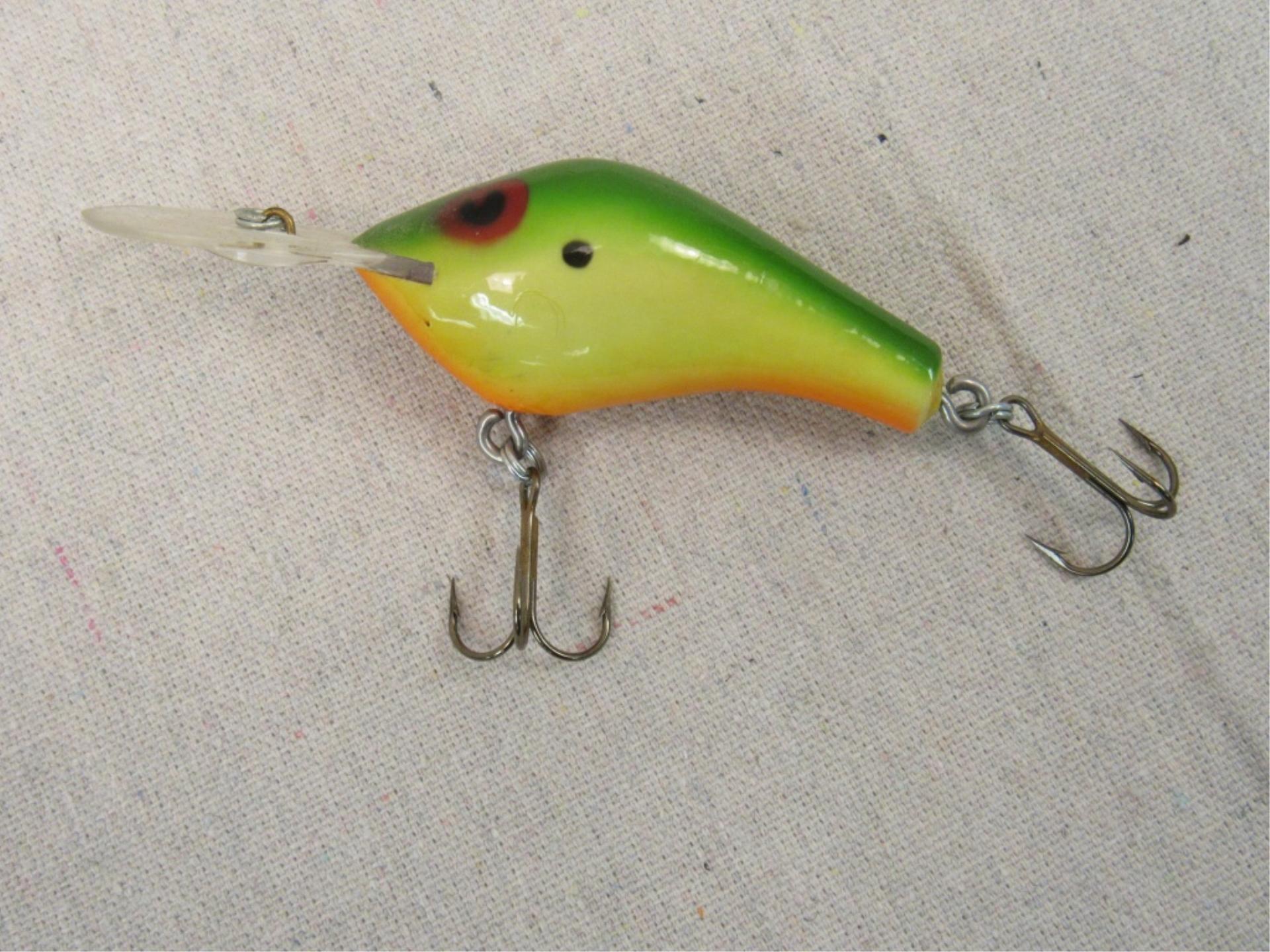 (qty - 4) Poe's Lures and Box-