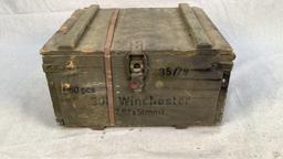 .308 Winchester Surplus Ammo Crate **Sealed** 1979