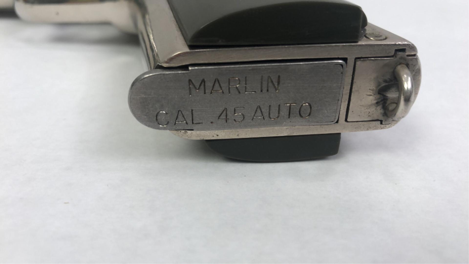 Nickel plated 1918 Colt model 1911 U.S. Army .45-