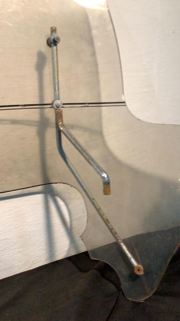 (2) Motorcycle Windshields