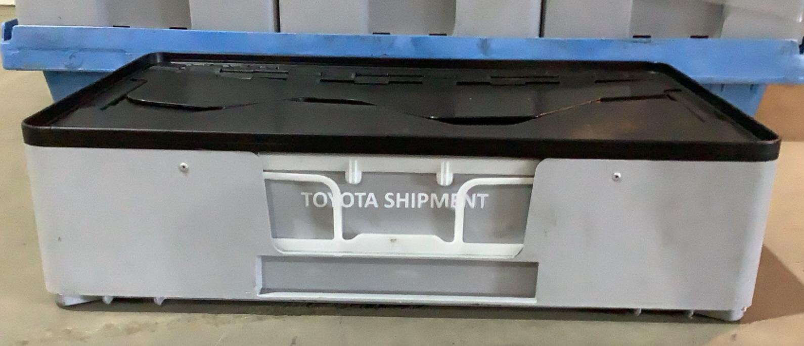 (36) Flextote Inter lock Storage Bins