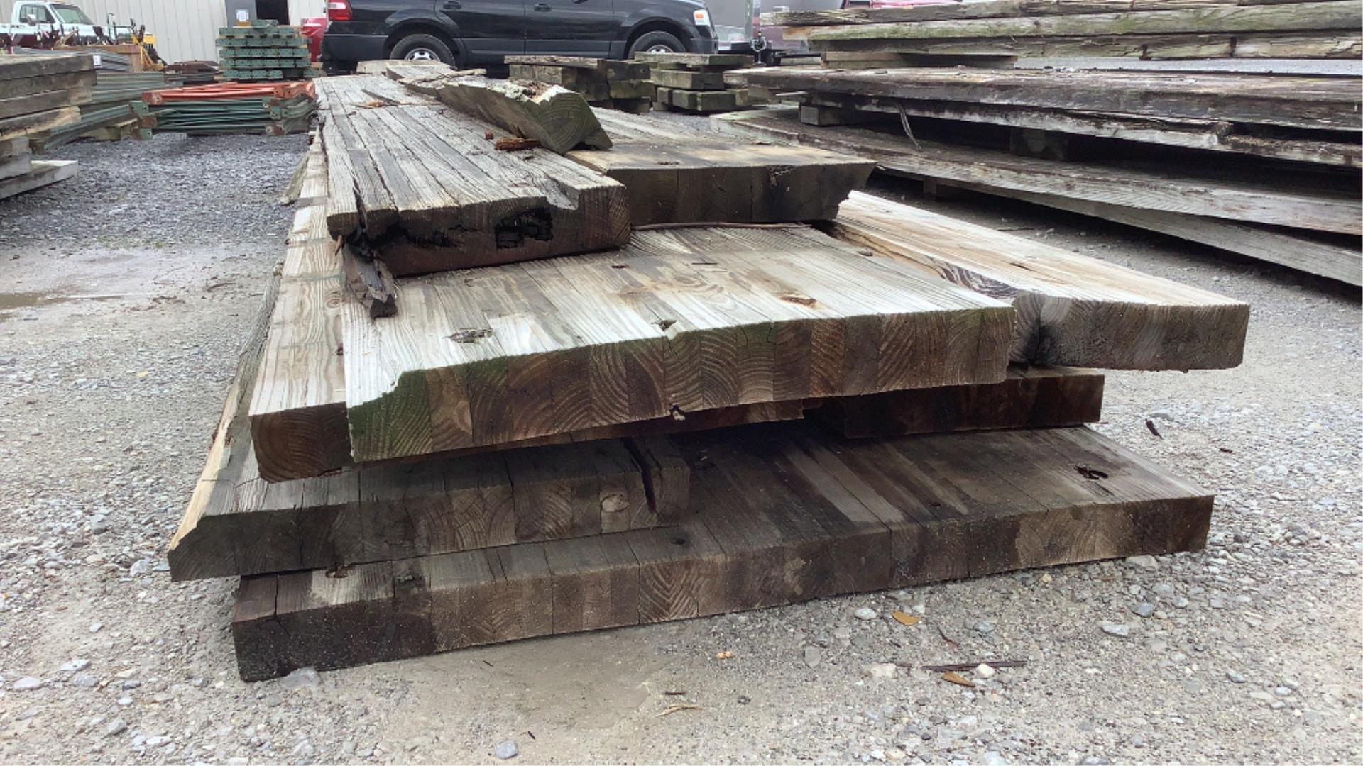 (10) Walnut St Bridge Wood Planks