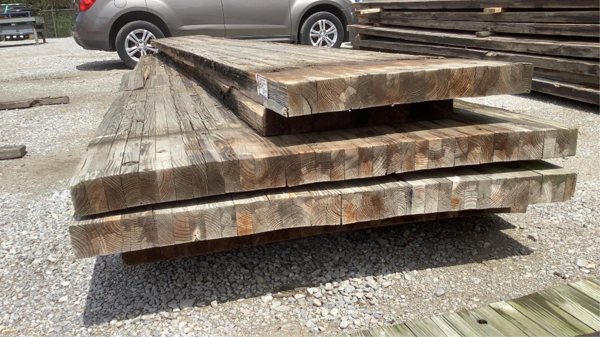 (5) Walnut St Bridge Wood Planks