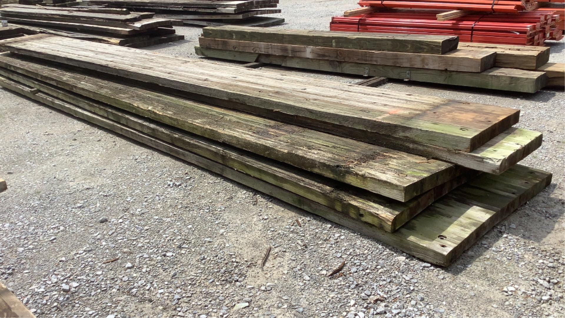 (5) Walnut St Bridge Wood Planks