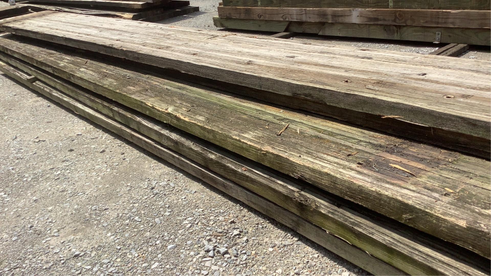 (5) Walnut St Bridge Wood Planks