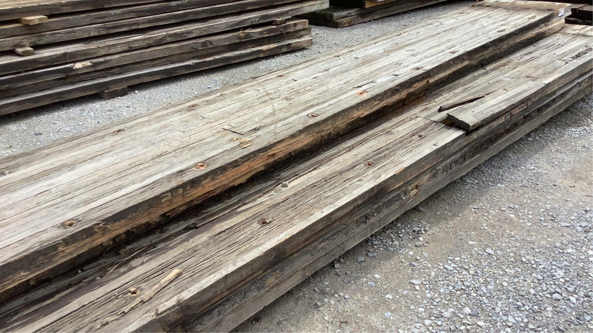 (5) Walnut St Bridge Wood Planks